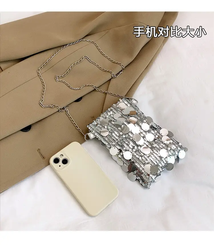 Trendy Sequin Phone Crossbody Bag Women 2026 — feature 5