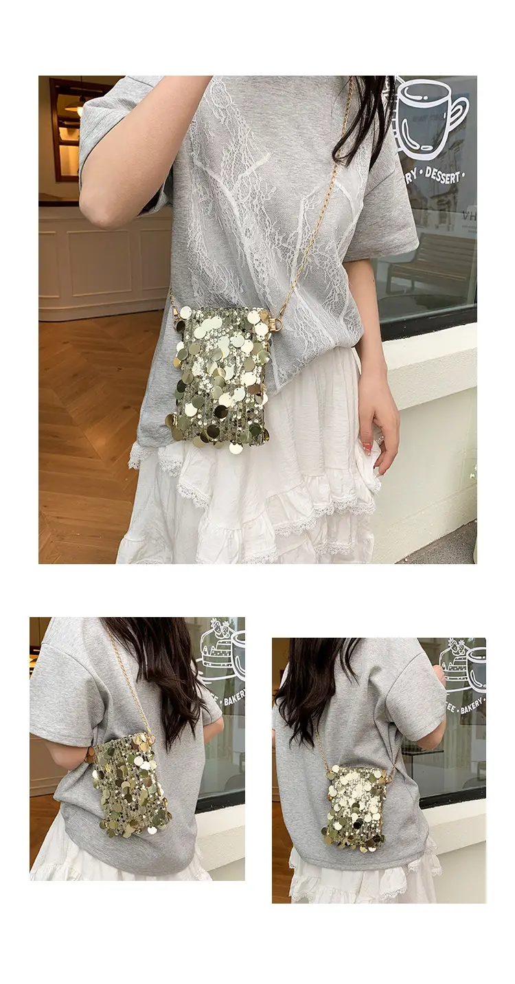 Trendy Sequin Phone Crossbody Bag Women 2026 — feature 9