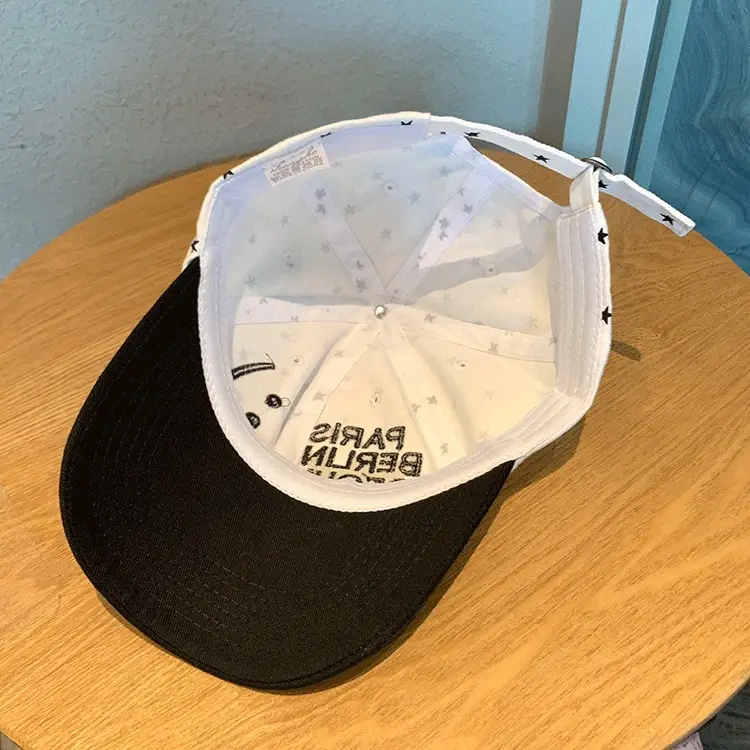 Paris Berlin Seoul Smiley Cap Women Casual Baseball Cap — feature 8