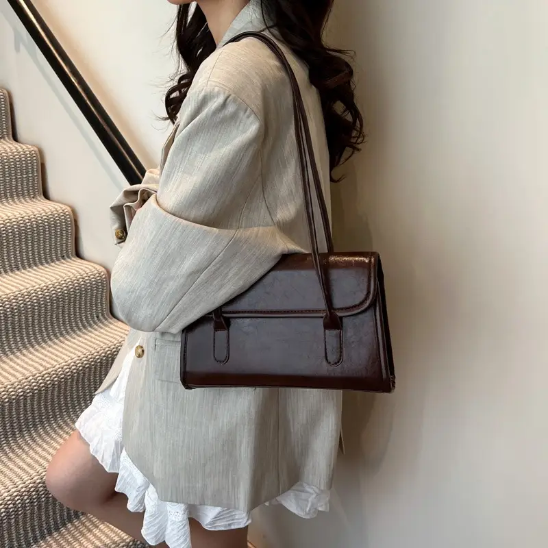 Women's Multi-Purpose Shoulder Bag Set with Crossbody & Pouch - Image 12