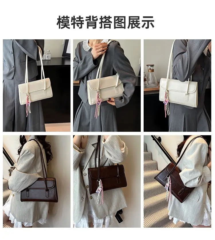 Women's Multi-Purpose Shoulder Bag Set with Crossbody & Pouch — feature 2