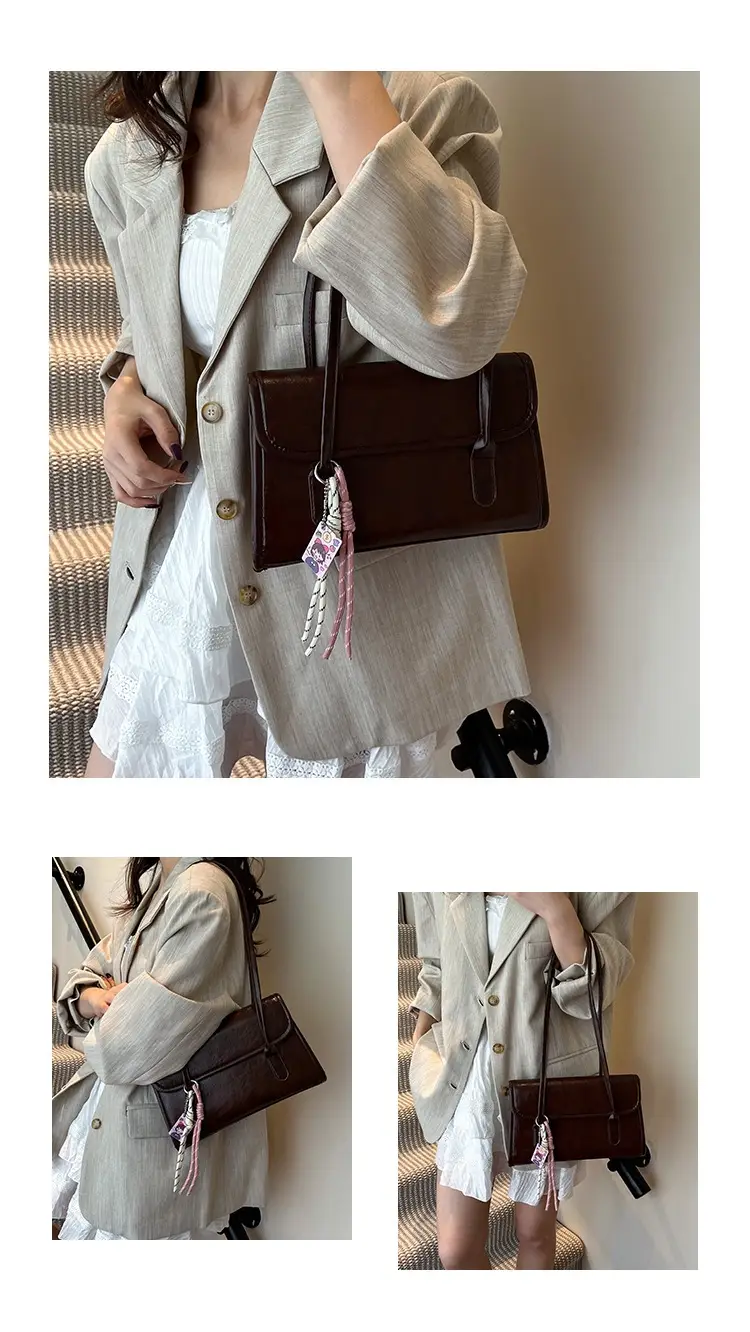 Women's Multi-Purpose Shoulder Bag Set with Crossbody & Pouch — feature 21