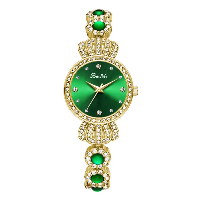 Green Crown Women's Quartz Watch Wholesale