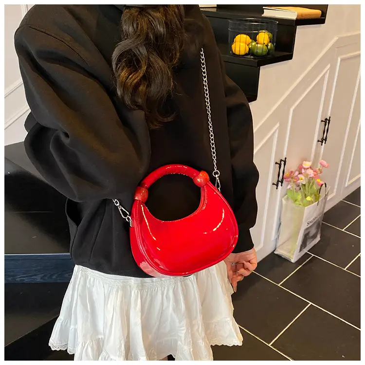 Red High-End Women's Shoulder Crossbody Bag — feature 24