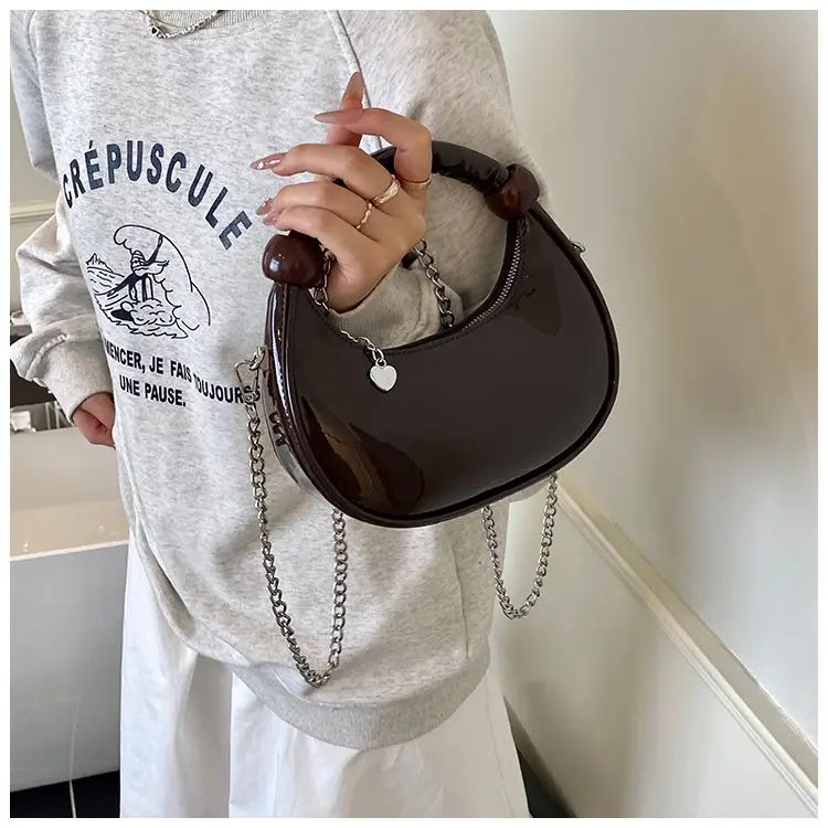 Red High-End Women's Shoulder Crossbody Bag — feature 35