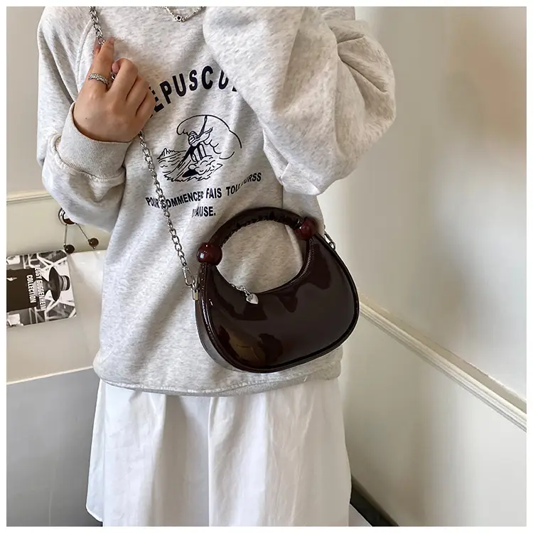 Red High-End Women's Shoulder Crossbody Bag — feature 38