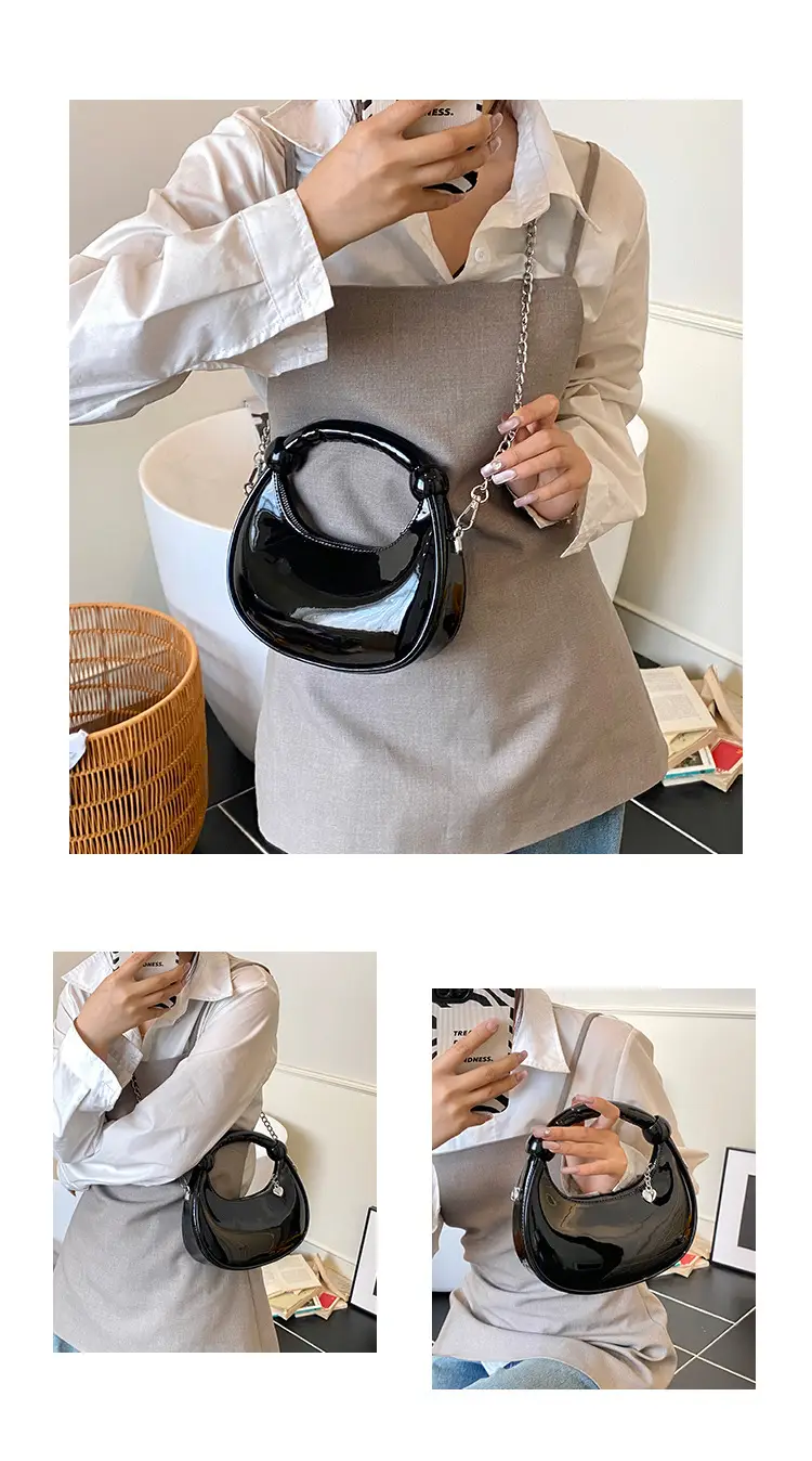 Red High-End Women's Shoulder Crossbody Bag — feature 6