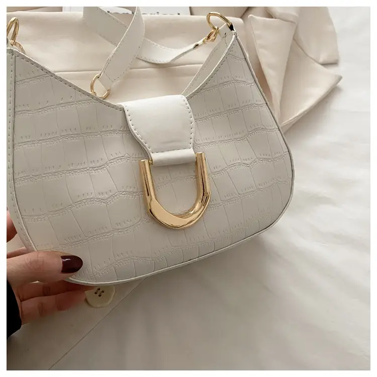 Pink Textured Shoulder Bag for Women — feature 10