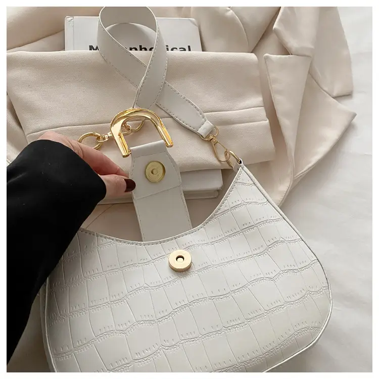 Pink Textured Shoulder Bag for Women — feature 11