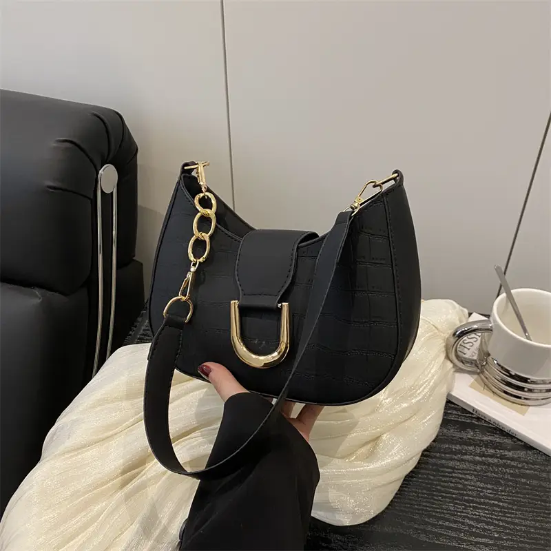 Pink Textured Shoulder Bag for Women — feature 15