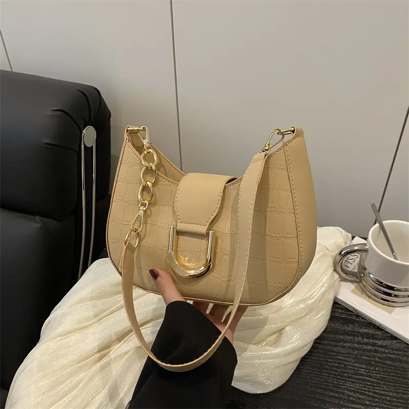 Pink Textured Shoulder Bag for Women — feature 16