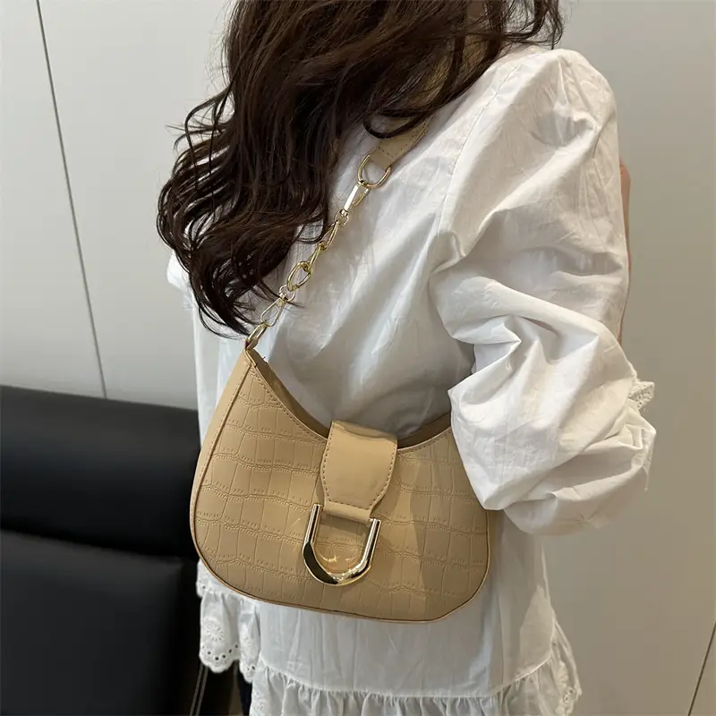 Pink Textured Shoulder Bag for Women — feature 30