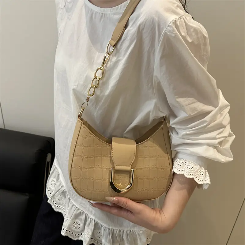 Pink Textured Shoulder Bag for Women — feature 31