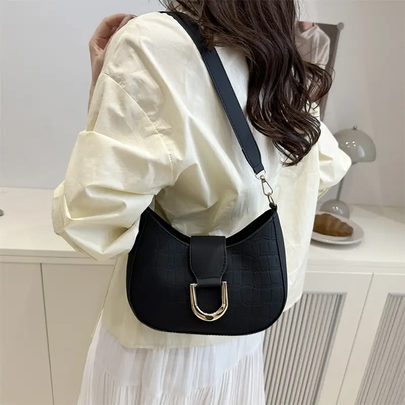Pink Textured Shoulder Bag for Women — feature 32