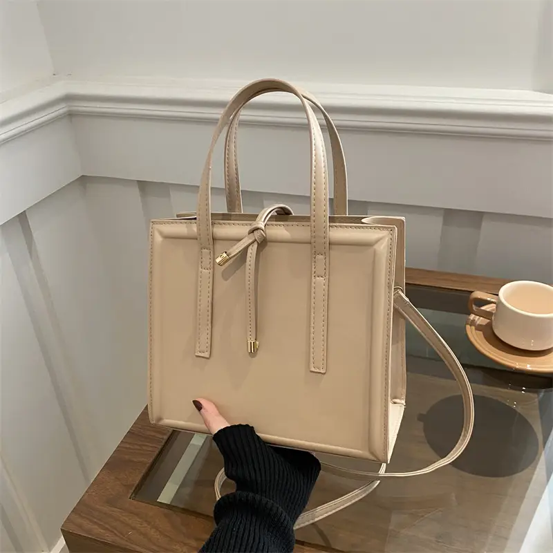 2025 Summer New Crossbody Bag Large Capacity Elegant Leather Handbag - Image 9