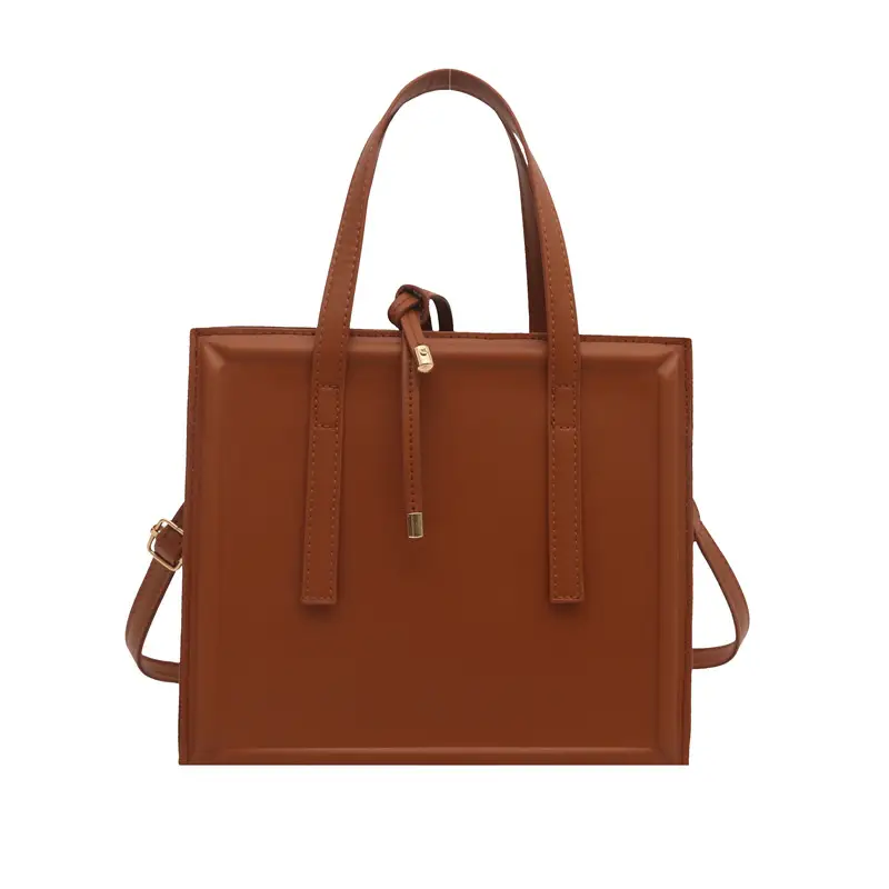 2025 Summer New Crossbody Bag Large Capacity Elegant Leather Handbag - Image 4