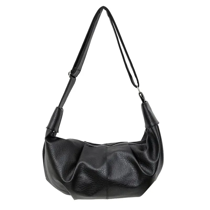 White Korean Retro Shoulder Crossbody Bag - Image 2