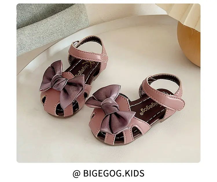 Girls' Pink Bow Sandals for 2025 Summer — feature 13