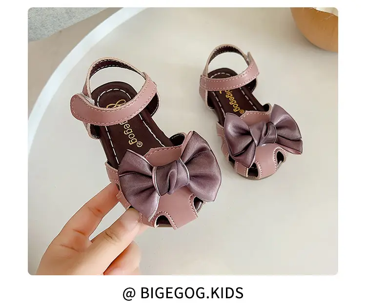 Girls' Pink Bow Sandals for 2025 Summer — feature 15
