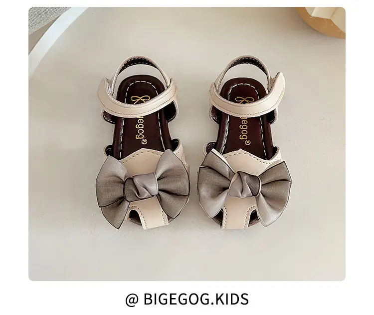 Girls' Pink Bow Sandals for 2025 Summer — feature 19