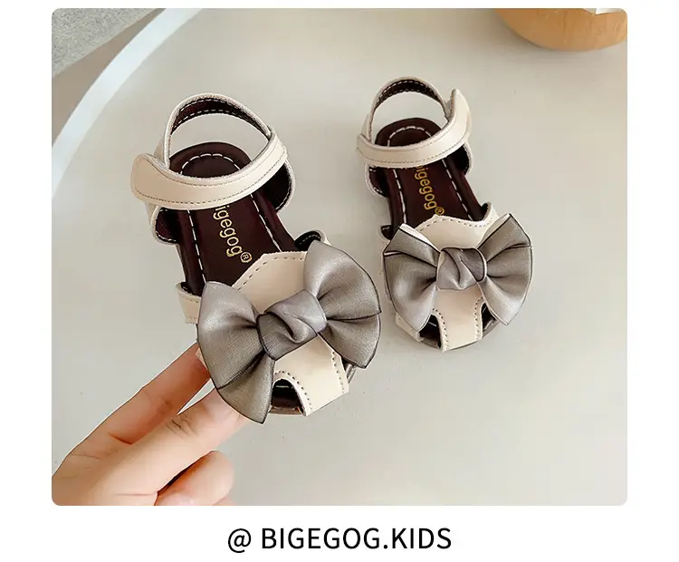 Girls' Pink Bow Sandals for 2025 Summer — feature 21