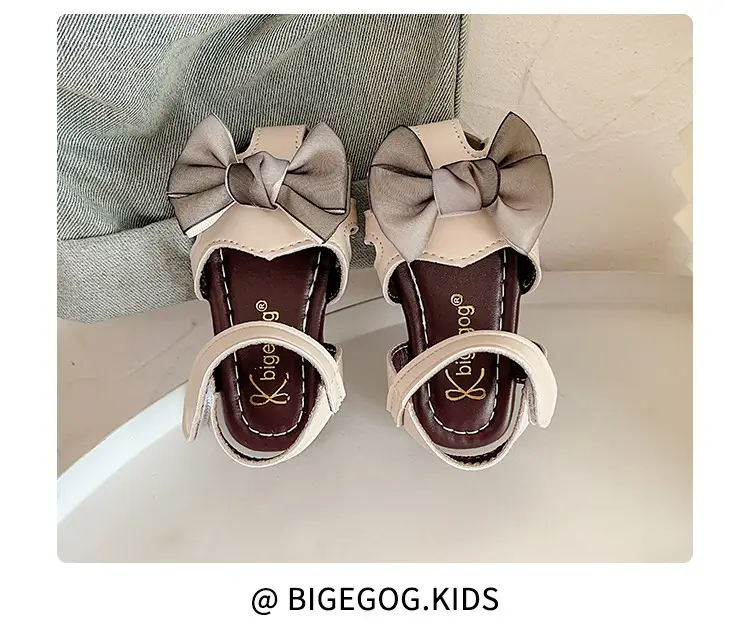 Girls' Pink Bow Sandals for 2025 Summer — feature 22