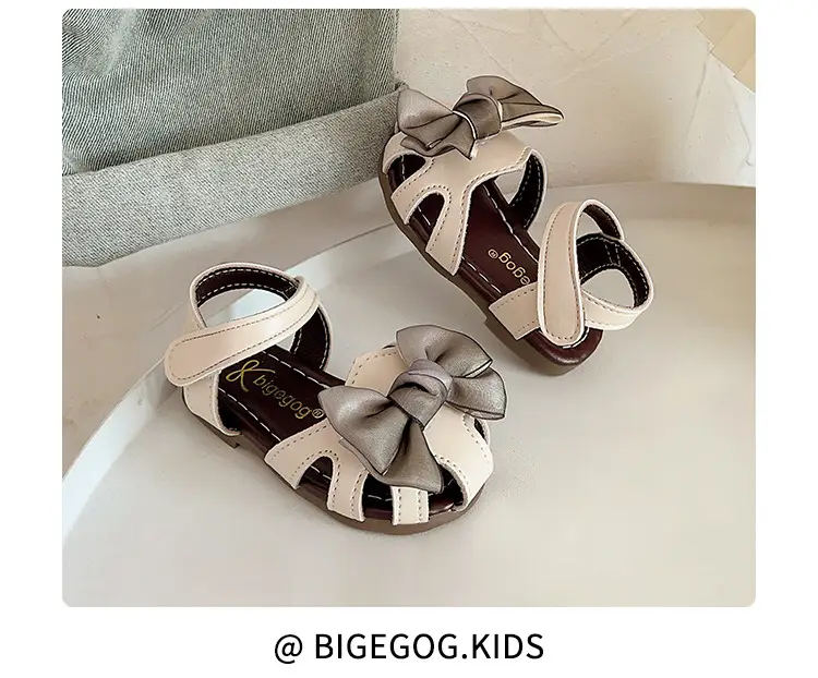 Girls' Pink Bow Sandals for 2025 Summer — feature 23