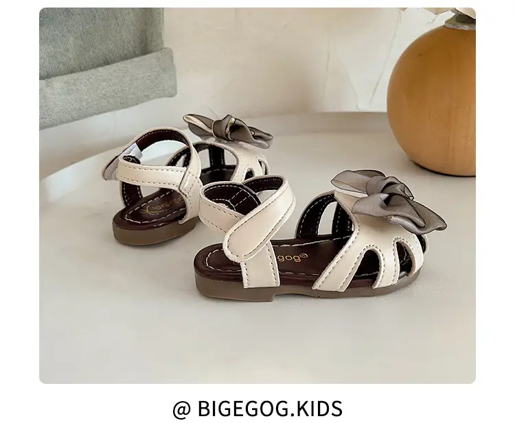 Girls' Pink Bow Sandals for 2025 Summer — feature 24