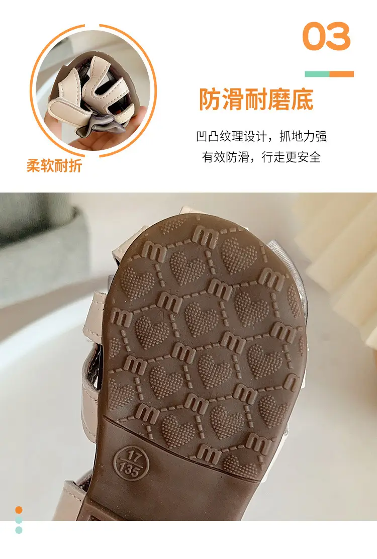 Girls' Pink Bow Sandals for 2025 Summer — feature 7