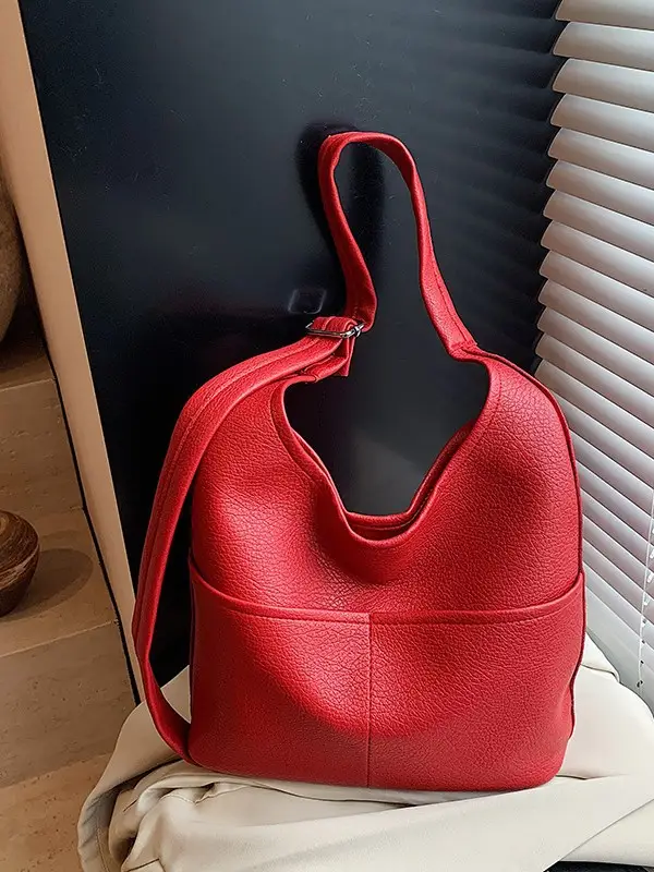 Red Casual Shoulder Crossbody Bag for Women 2026 - Image 5