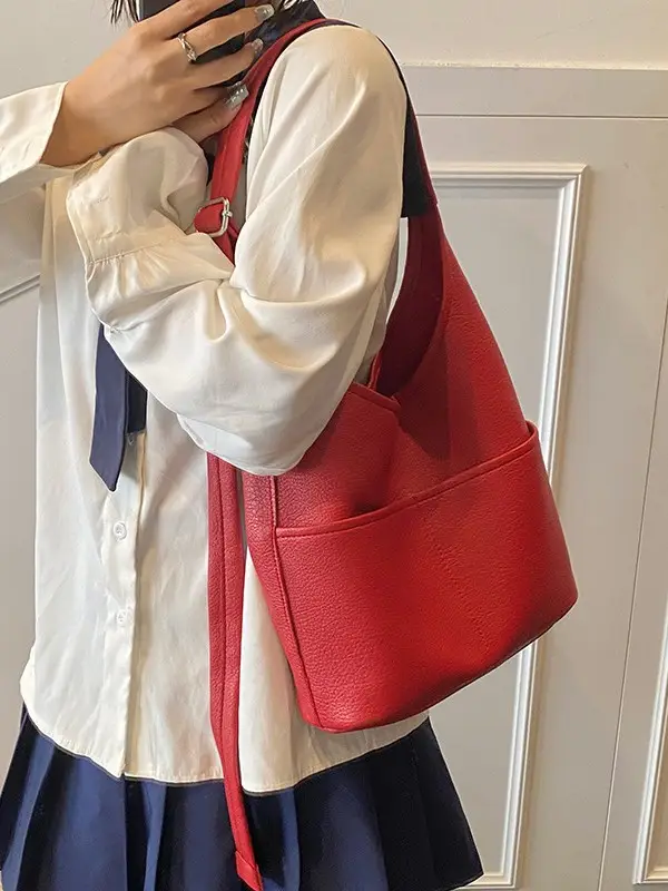 Red Casual Shoulder Crossbody Bag for Women 2026 - Image 6