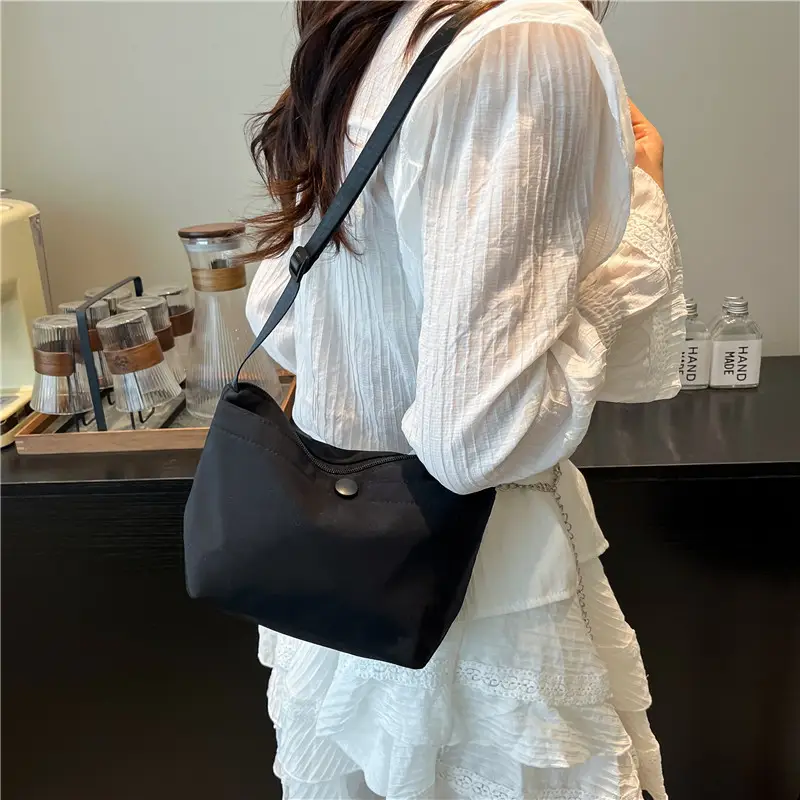 Black Crossbody Bag for Women Spring Summer Use - Image 7