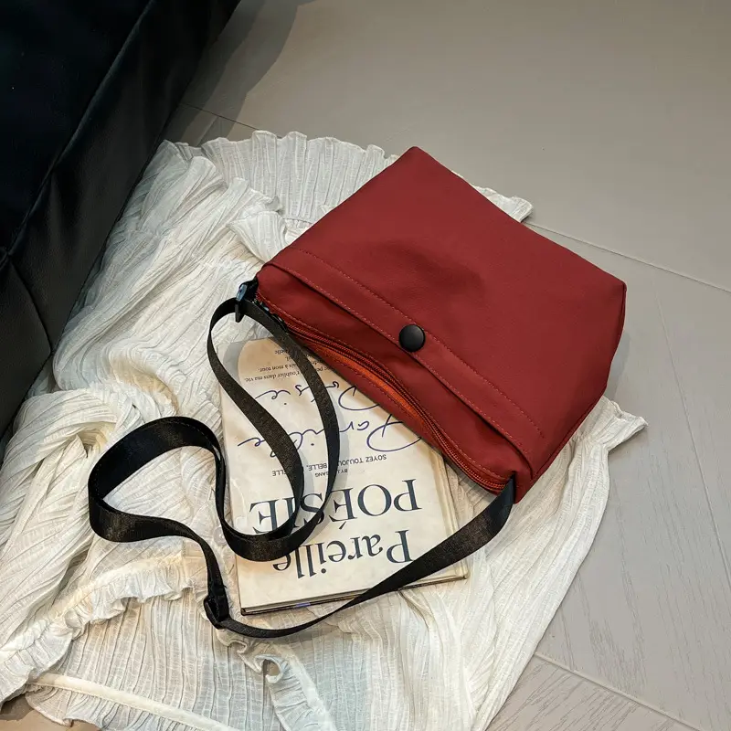 Black Crossbody Bag for Women Spring Summer Use - Image 3