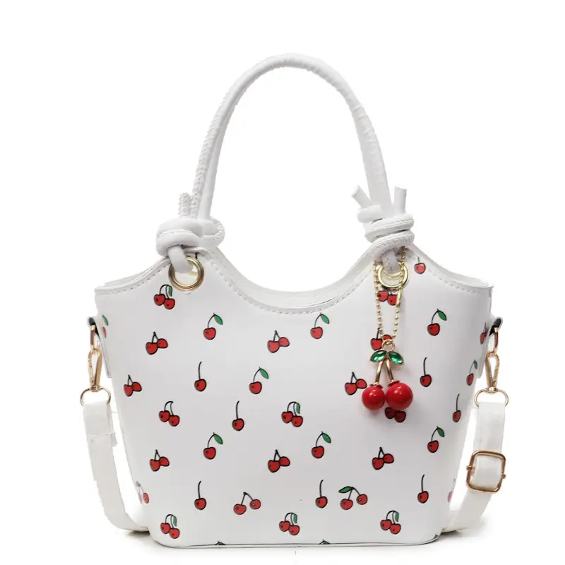 Cherry Print Crossbody Bag Red Handle 2025 - Image 9