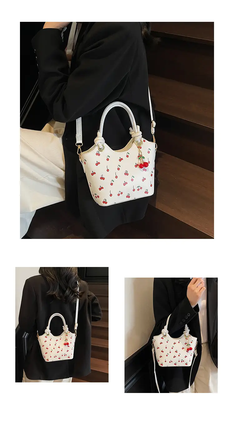 Cherry Print Crossbody Bag Red Handle 2025 — feature 13