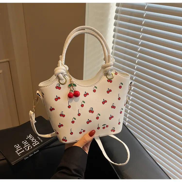 Cherry Print Crossbody Bag Red Handle 2025 — feature 15