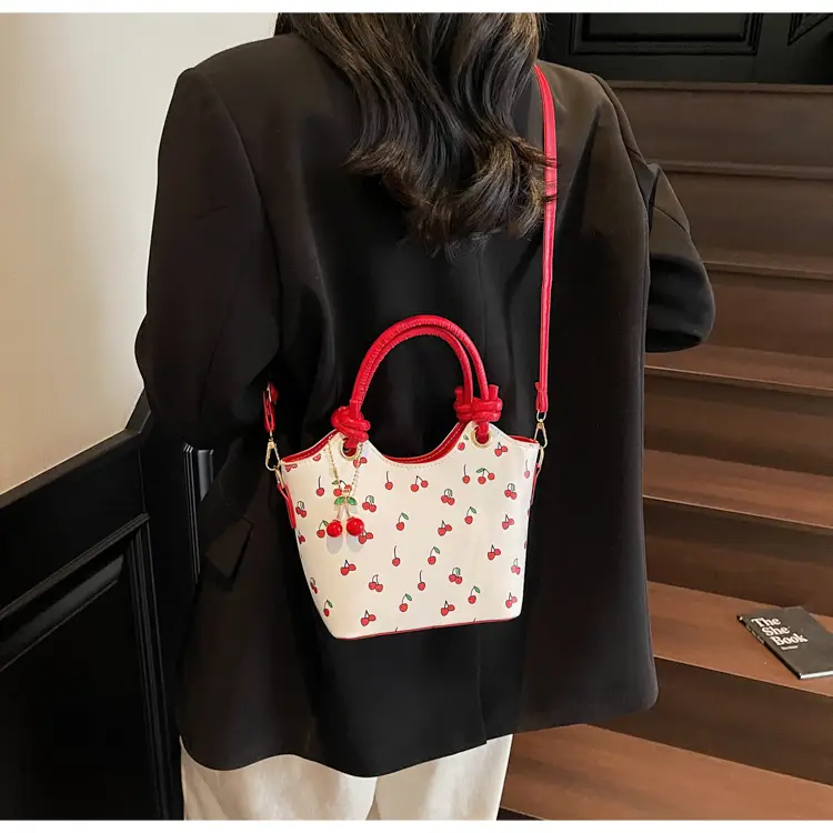 Cherry Print Crossbody Bag Red Handle 2025 — feature 19