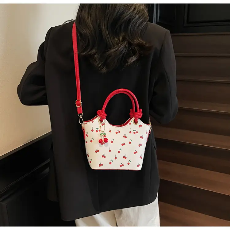 Cherry Print Crossbody Bag Red Handle 2025 — feature 21