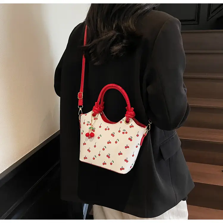 Cherry Print Crossbody Bag Red Handle 2025 — feature 22