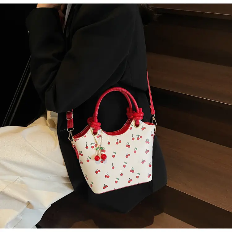 Cherry Print Crossbody Bag Red Handle 2025 — feature 24