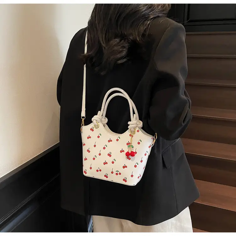Cherry Print Crossbody Bag Red Handle 2025 — feature 32