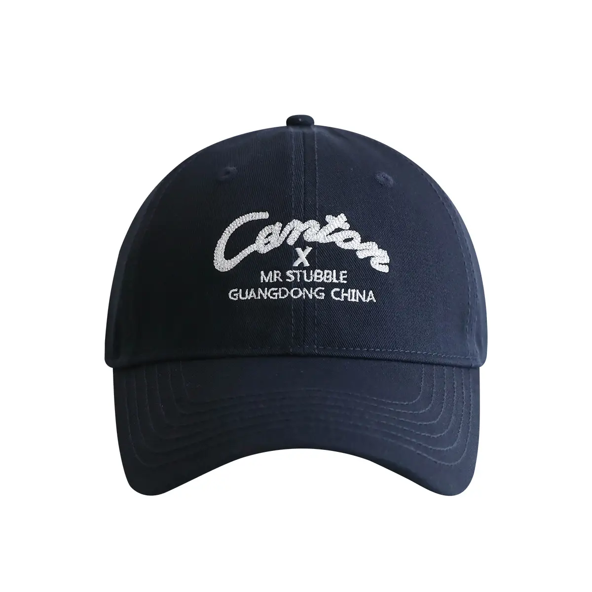 Men & Women Red Baseball Cap with Wide Brim Sunshade