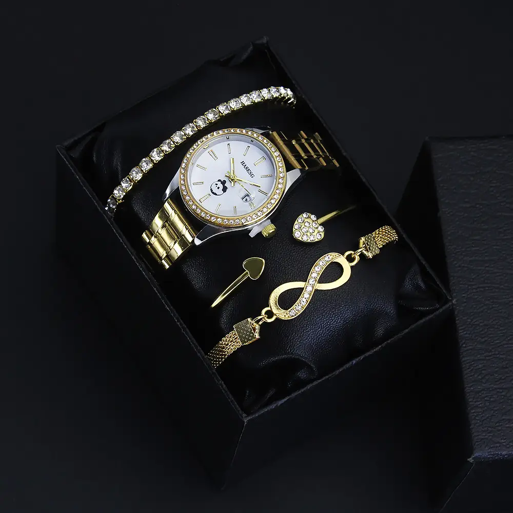 Gold Plated 4-Piece Jewelry Set for Women — feature 7