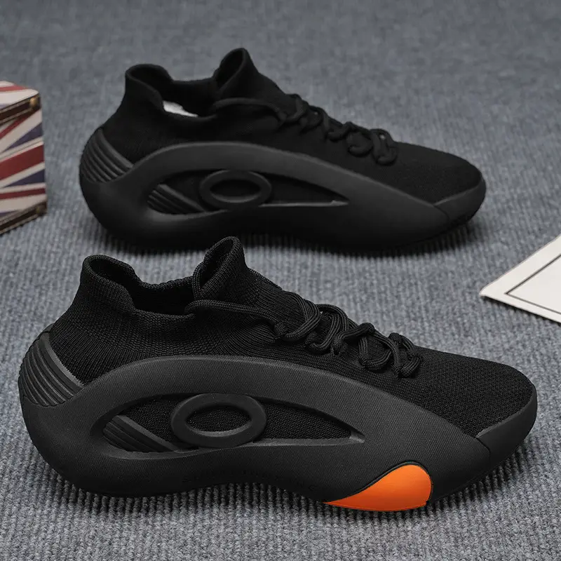 2025 New Summer Classy Men's Shoes Trendyy Versatile Mesh Breathable Thick-Soled Youth Running Sports Casual Shoes
