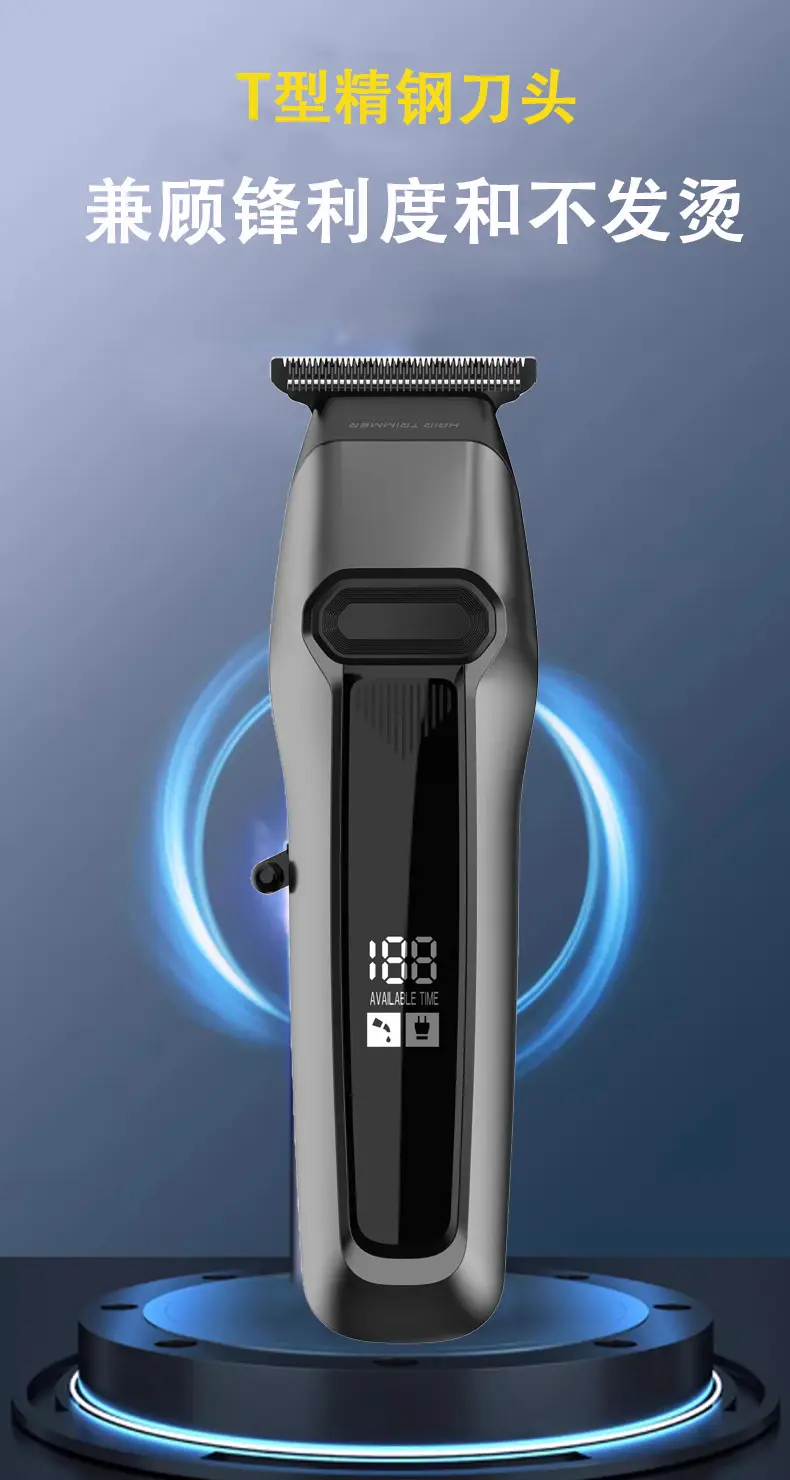 Professional Electric Hair Clipper with 5 Attachments — feature 8