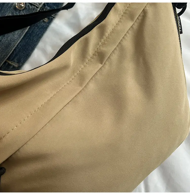 Japanese Harajuku Crossbody Bag Large Capacity Beige — feature 32