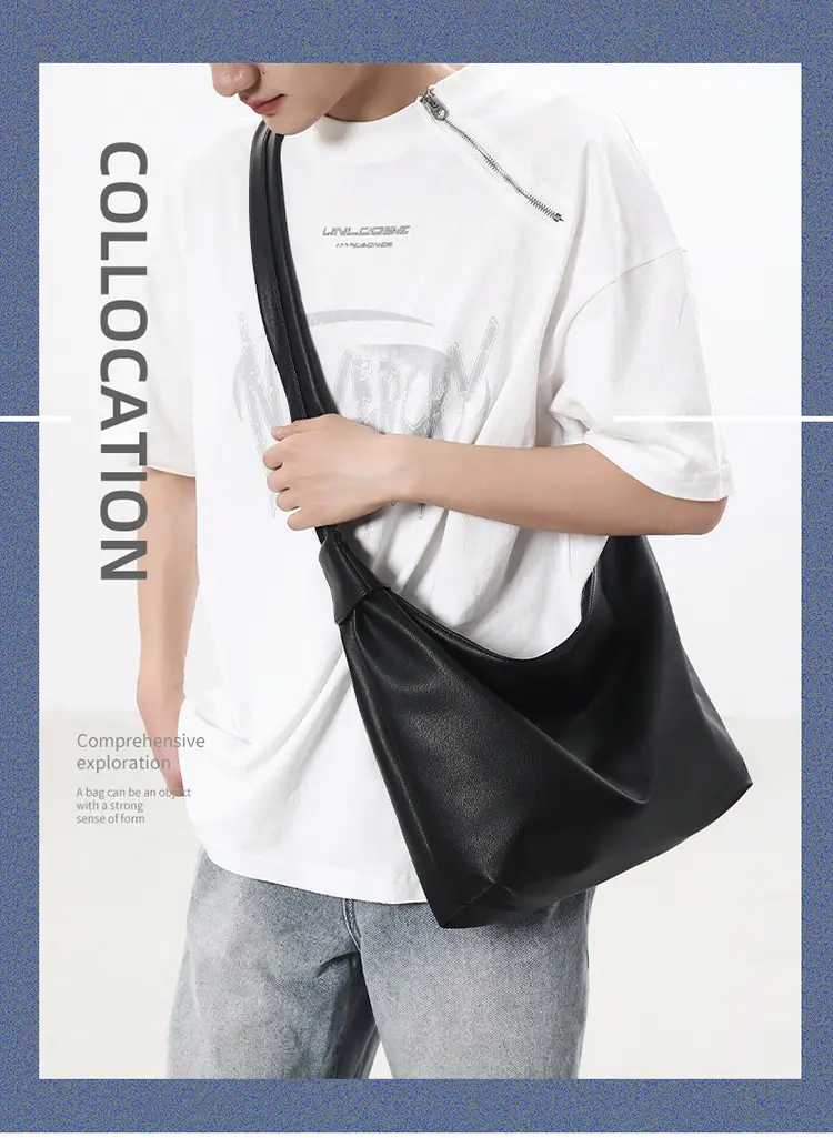 Women's Large Capacity Casual Tote Bag Brown Black — feature 2