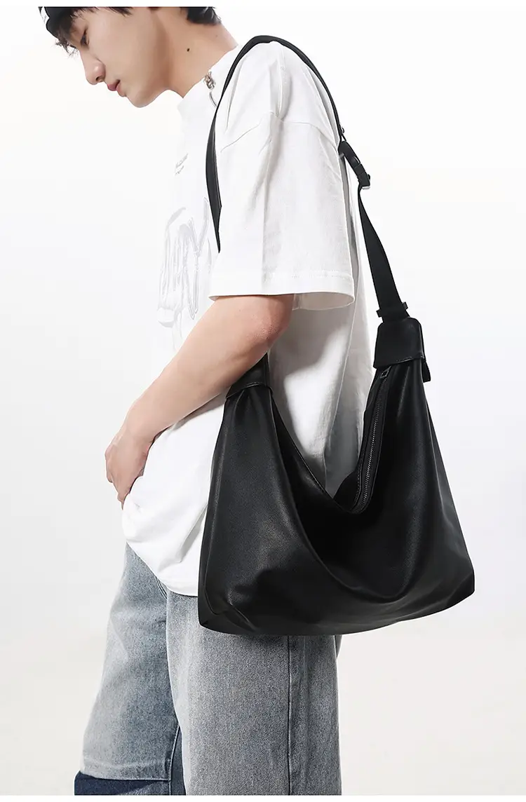 Women's Large Capacity Casual Tote Bag Brown Black — feature 24