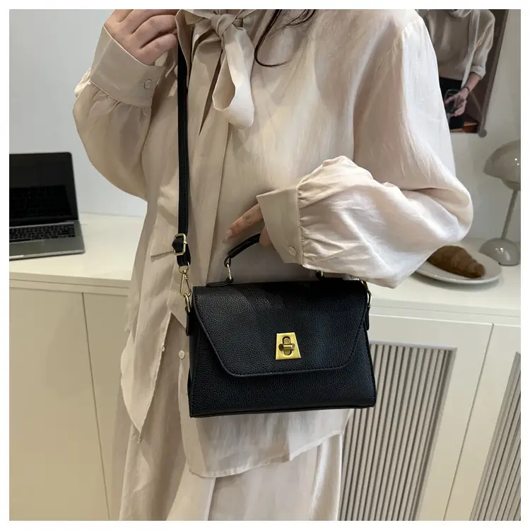 Black Square Handbag for Women 2025 New Summer — feature 14