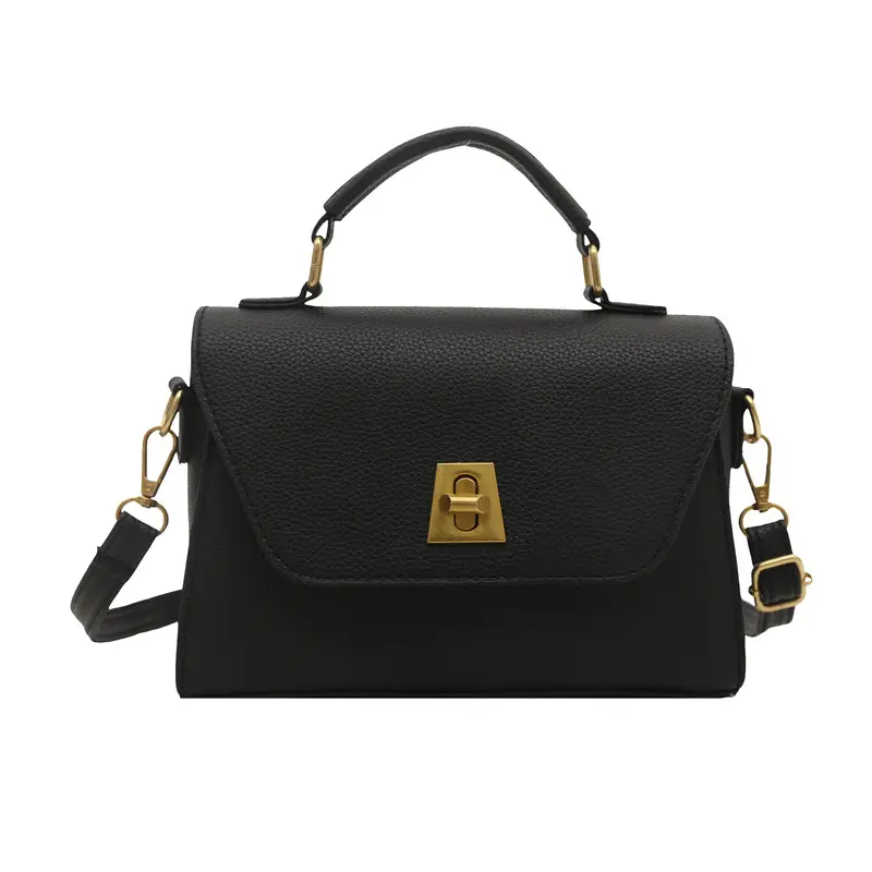 Black Square Handbag for Women 2025 New Summer - Image 3
